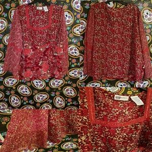 Faded Glory Dress Blouse Size 3X